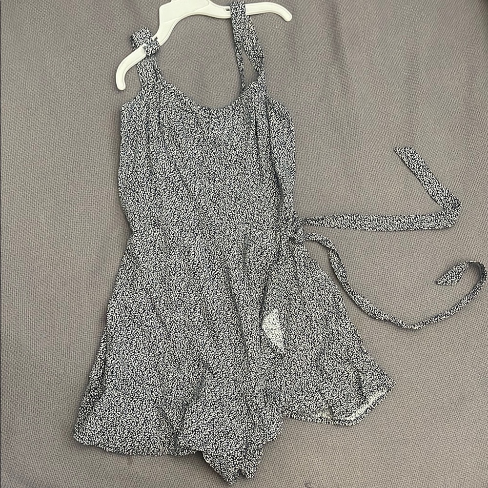 Hollister Black and White One Piece with Classic Silhouette